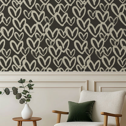 Total Eclipse Colorwashed Wallpaper by House of Shan