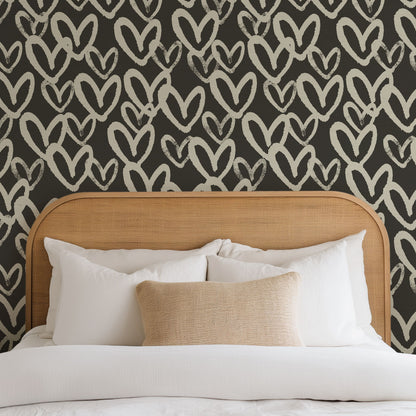 Total Eclipse Colorwashed Wallpaper by House of Shan