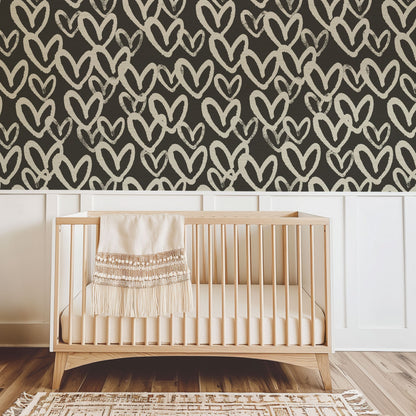 Total Eclipse Colorwashed Wallpaper by House of Shan