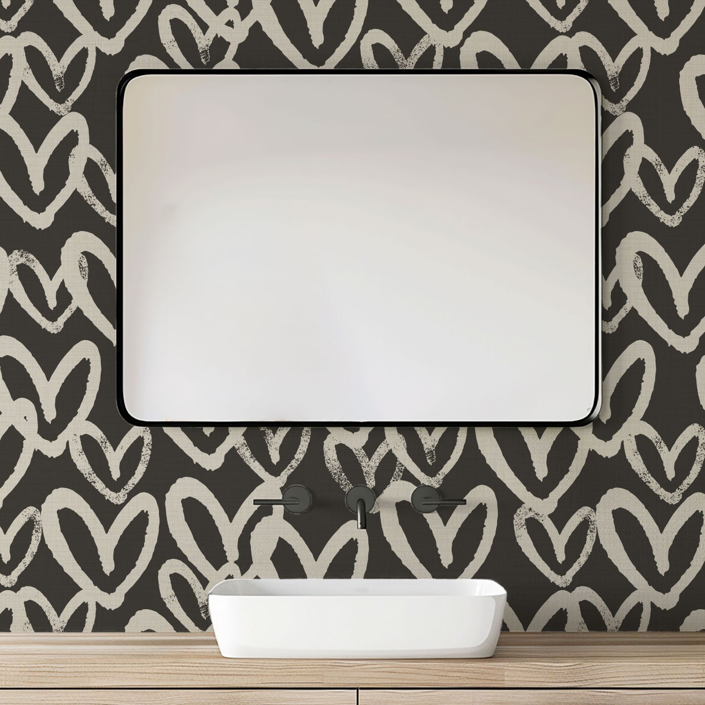Total Eclipse Colorwashed Wallpaper by House of Shan