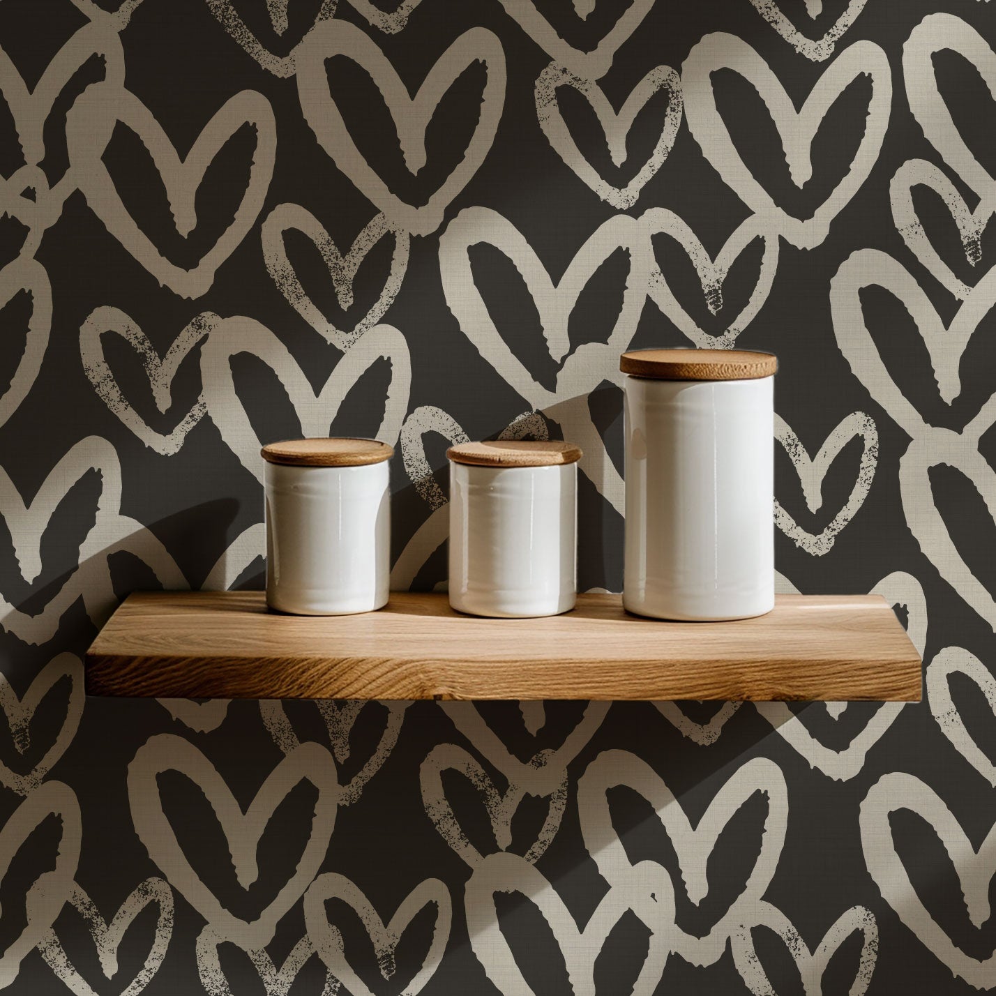Total Eclipse Colorwashed Wallpaper by House of Shan
