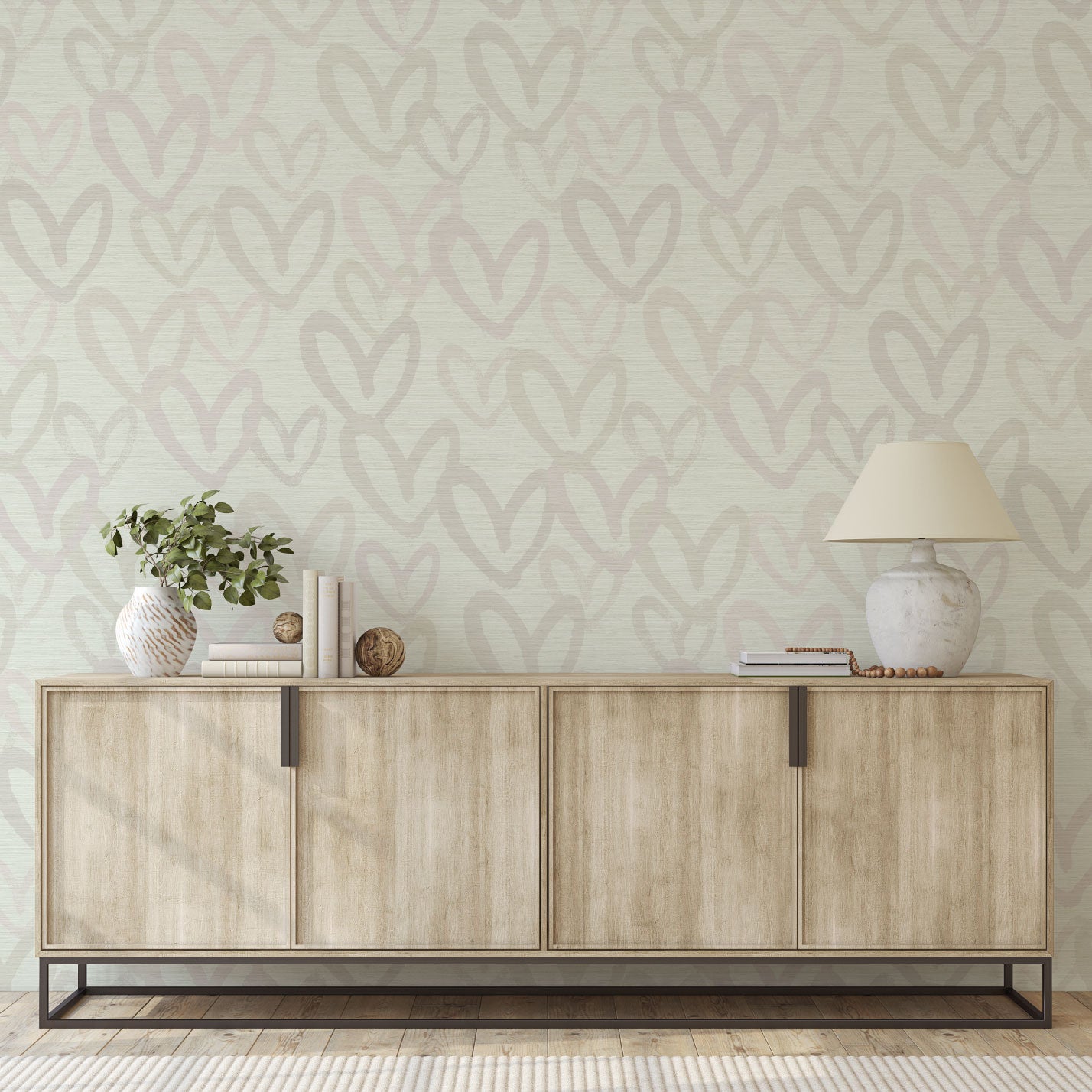 Total Eclipse Colorwashed Wallpaper by House of Shan