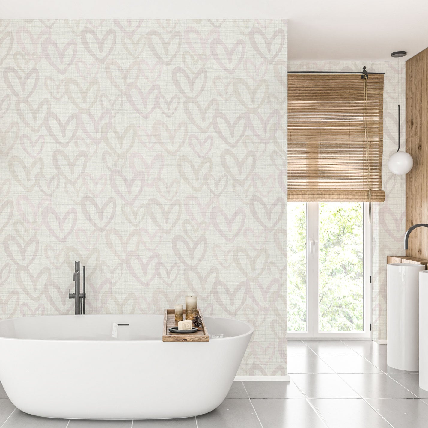 Total Eclipse Colorwashed Wallpaper by House of Shan
