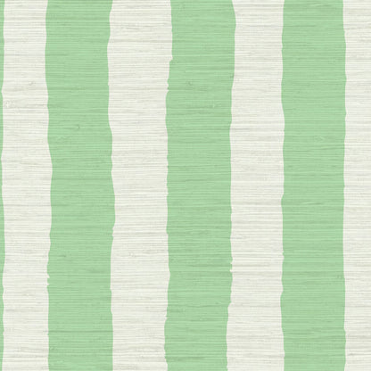 Under the Boardwalk Cabana Stripe Wallpaper