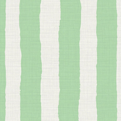 Under the Boardwalk Cabana Stripe Wallpaper