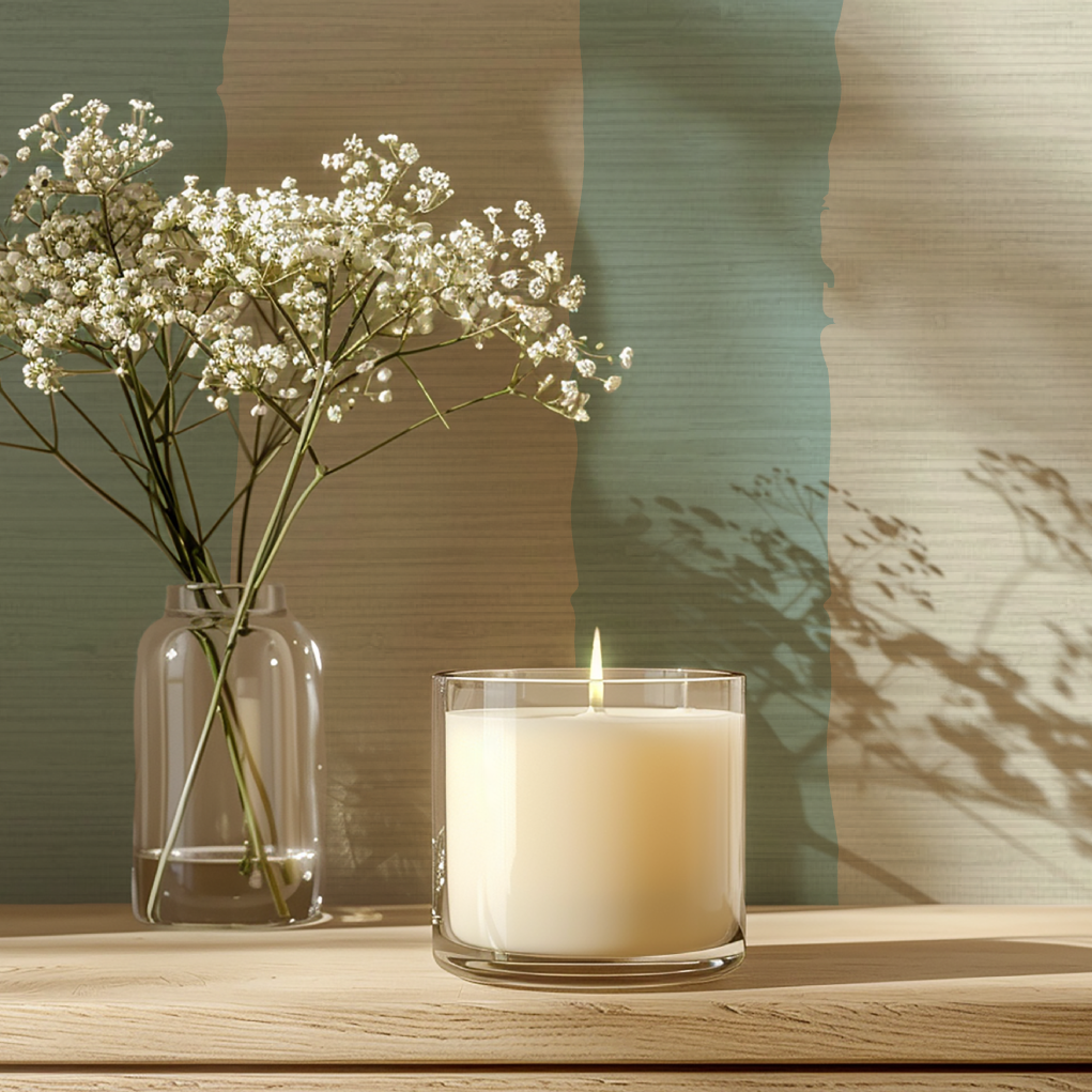 Under the Boardwalk Cabana Stripe Wallpaper