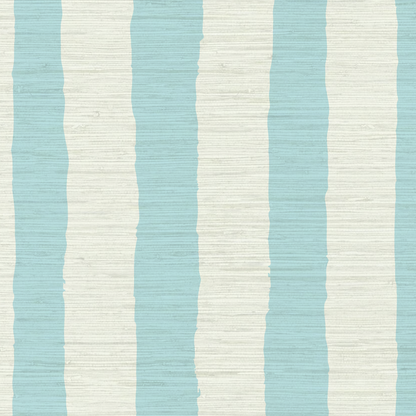 Under the Boardwalk Cabana Stripe Wallpaper