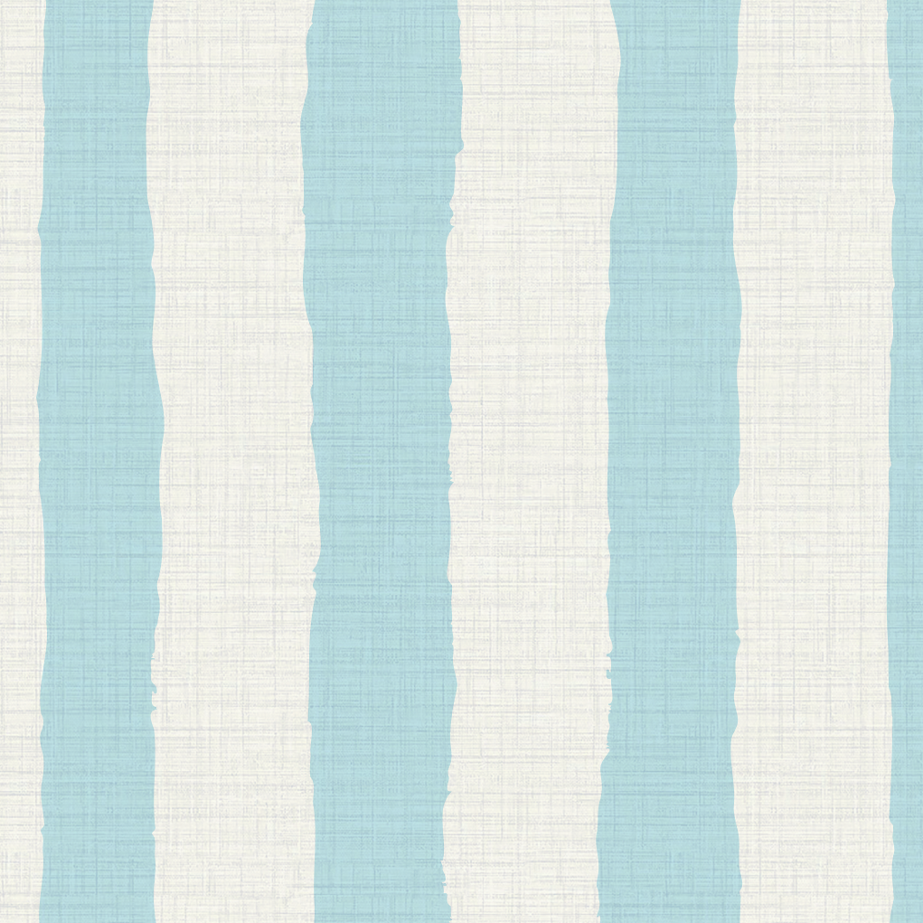 Under the Boardwalk Cabana Stripe Wallpaper