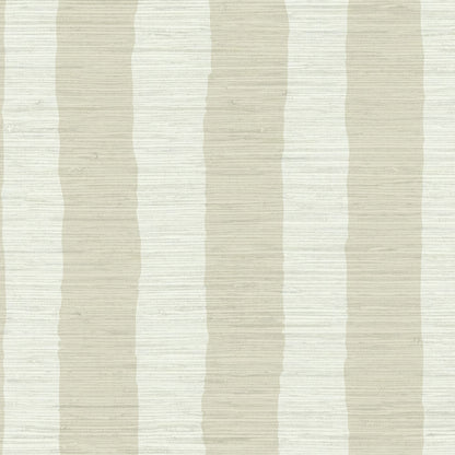 Under the Boardwalk Cabana Stripe Wallpaper