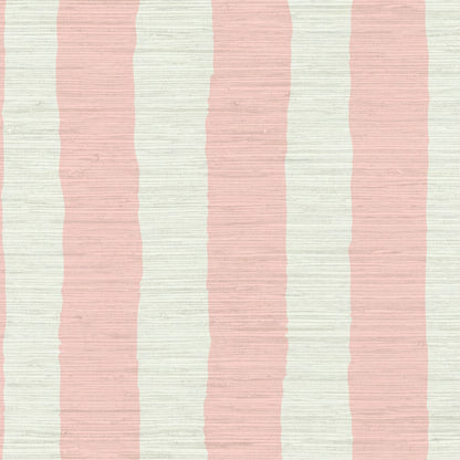 Under the Boardwalk Cabana Stripe Wallpaper