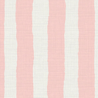 Under the Boardwalk Cabana Stripe Wallpaper