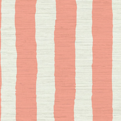 Under the Boardwalk Cabana Stripe Wallpaper