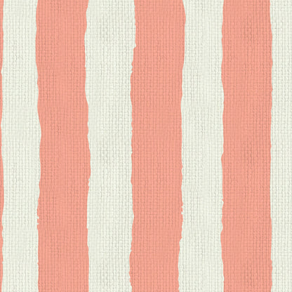 Under the Boardwalk Cabana Stripe Wallpaper