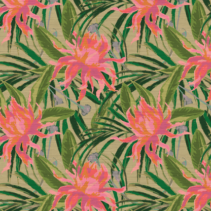 Walking On Sunshine Floral Wallpaper