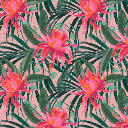 Walking On Sunshine Floral Wallpaper