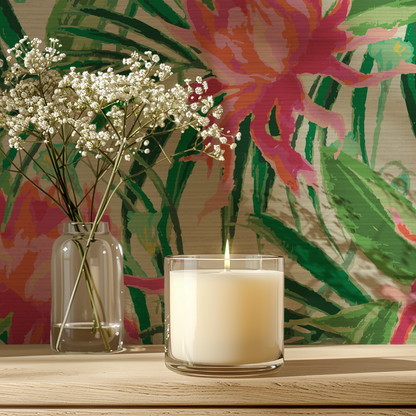 Walking On Sunshine Floral Wallpaper