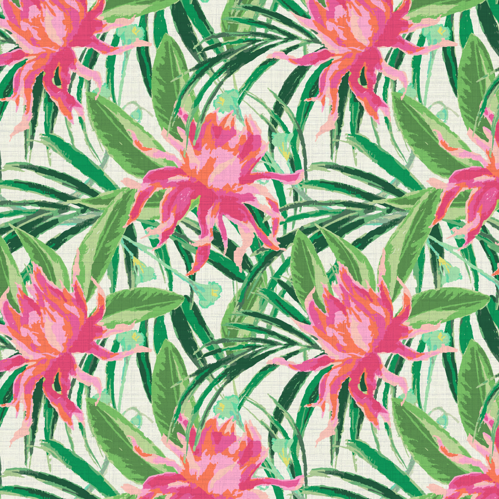 Walking On Sunshine Floral Wallpaper