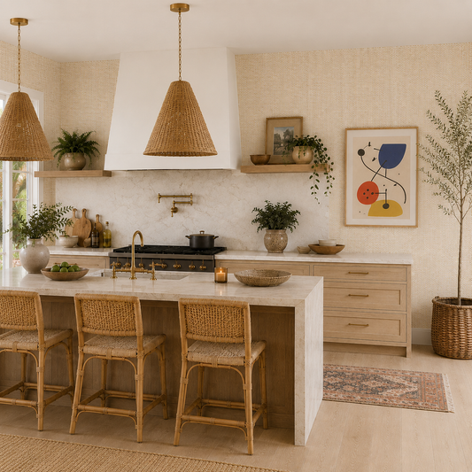 When Natural Calls Neutral Weave Textured Paperweave Wallpaper