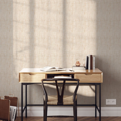 When Natural Calls Neutral Weave Textured Paperweave Wallpaper