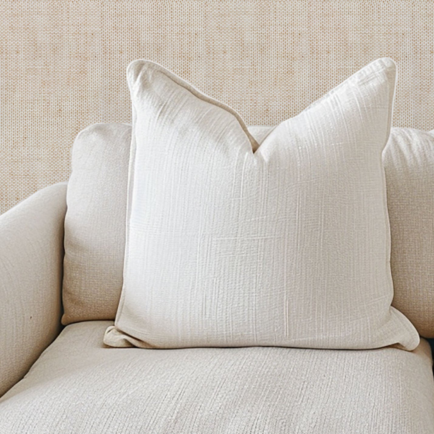 When Natural Calls Neutral Weave Textured Paperweave Wallpaper