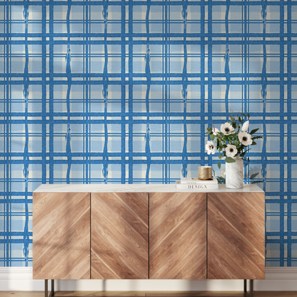 Whip It Good Plaid Wallpaper