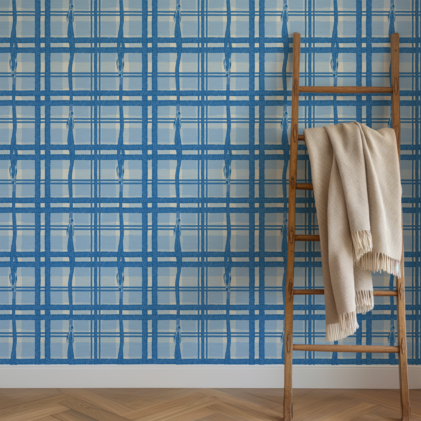 Whip It Good Plaid Wallpaper