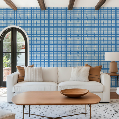 Whip It Good Plaid Wallpaper