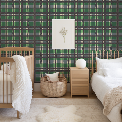 Whip It Good Plaid Wallpaper