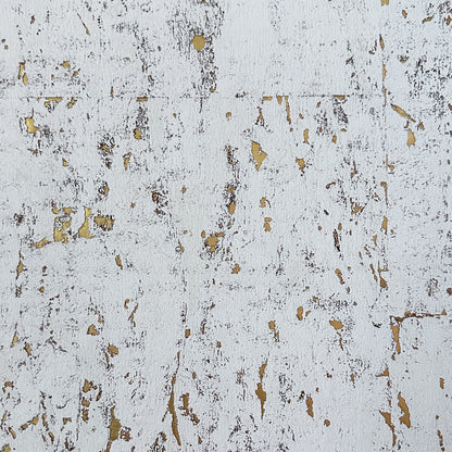 Natural Textured Eco-Friendly Non-toxic High-quality Sustainable practices Sustainability Interior Design Wall covering Bold Wallpaper Custom Tailor-made Retro chic cork nature luxury metallic shiny wood timeless coastal vacation interior design grain high-end white gold painted metallic