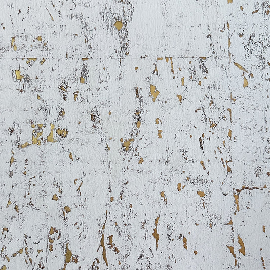 Natural Textured Eco-Friendly Non-toxic High-quality Sustainable practices Sustainability Interior Design Wall covering Bold Wallpaper Custom Tailor-made Retro chic cork nature luxury metallic shiny wood timeless coastal vacation interior design grain high-end white gold painted metallic
