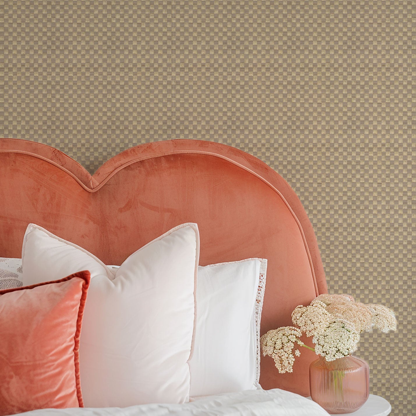 Willow in the Wind Boxweave Textured Paperweave Wallpaper
